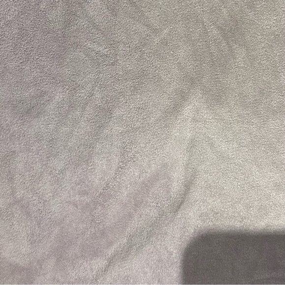 J Jill Suede V Neck Wrap Dress Sz 8 Dusky Purple Lavender - Picture 5 of 9